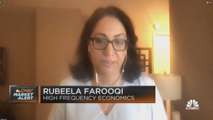 Farooqi: There are no signs yet that the consumer-side of the economy is going to collapse