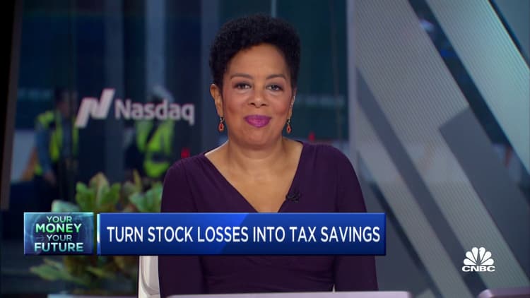 Here's how investors can turn stock losses into tax savings