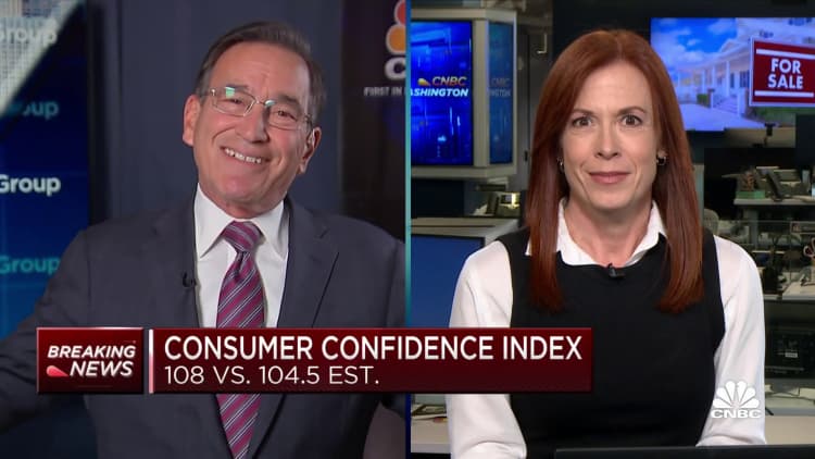 Consumer confidence comes in at the best level since April '22