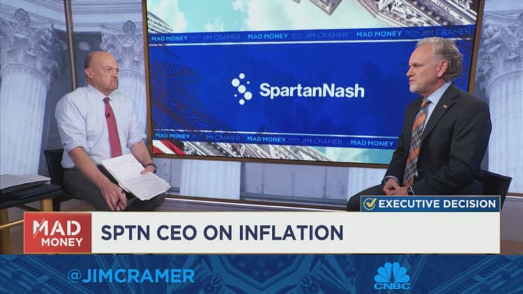SpartanNash CEO says he's concerned about 'spiral inflation' in food