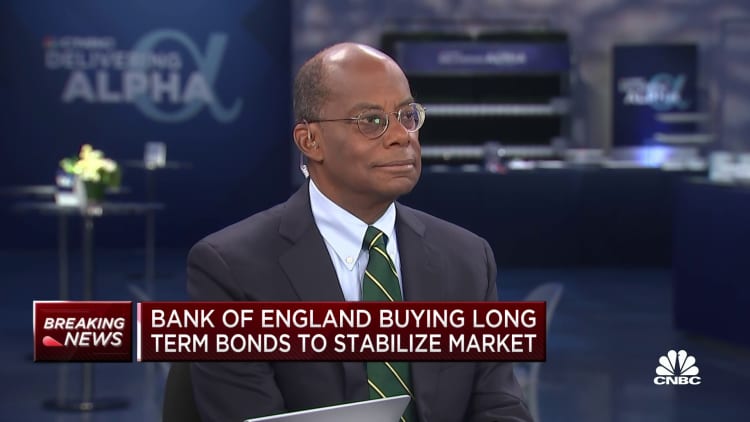 Roger Ferguson said the market has clearly lost confidence in the UK's incoming government.