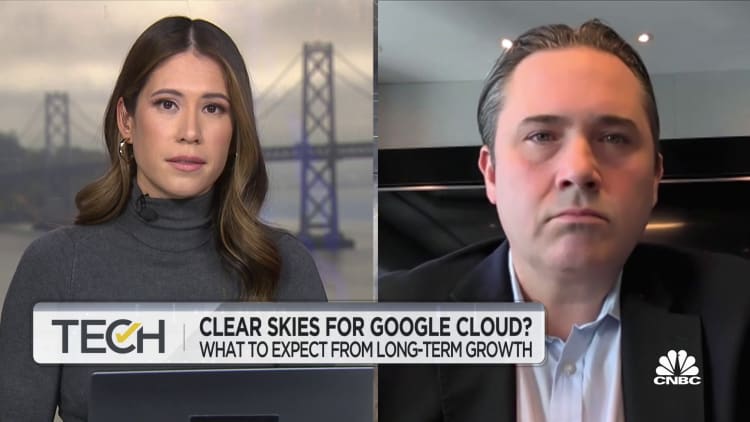 Google's cloud business is tracking AWS, but is five years behind, says Cowen's Blackledge