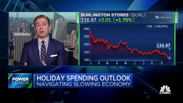 UBS 'Jay Sole' says holiday spending forecast for retail shows on-going inflationary troubles