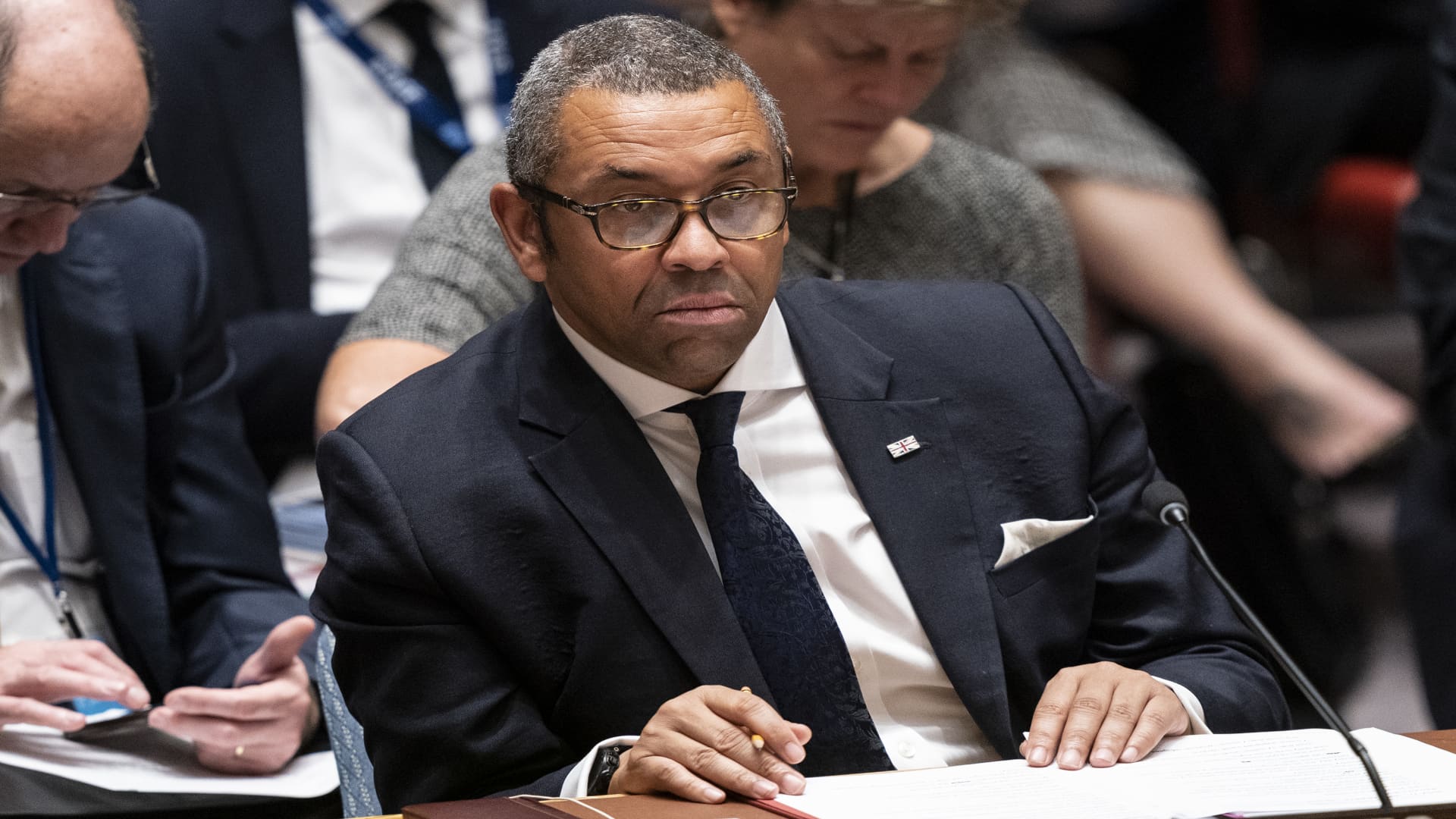 U.K. Foreign Secretary James Cleverly said that 1.7 million British citizens live in the Indo-Pacific region.