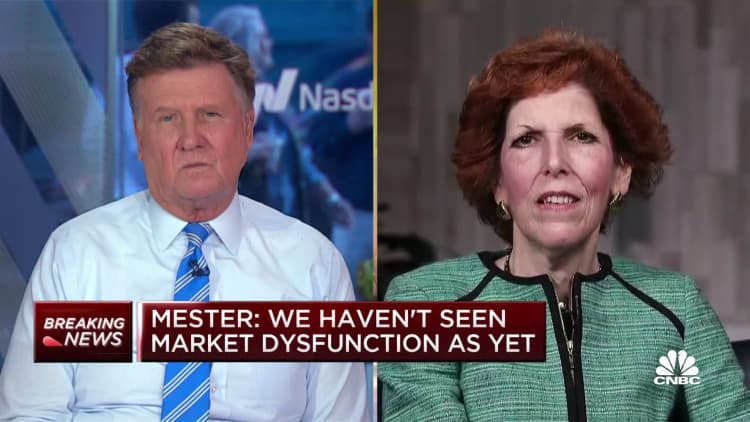 Cleveland Federal Reserve Board.Loretta Mester: interest rates are not capped yet