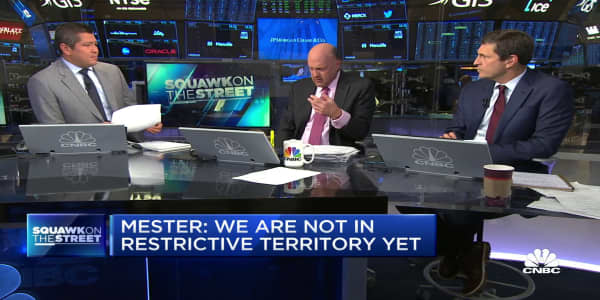 The Fed cannot stop hiking rates until there are major job losses, says Jim Cramer
