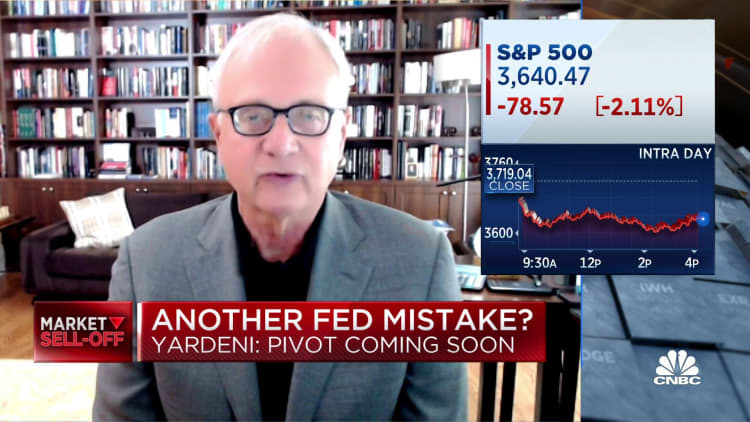 Ed Yardeni says investors shouldn't panic, bear markets still have a chance