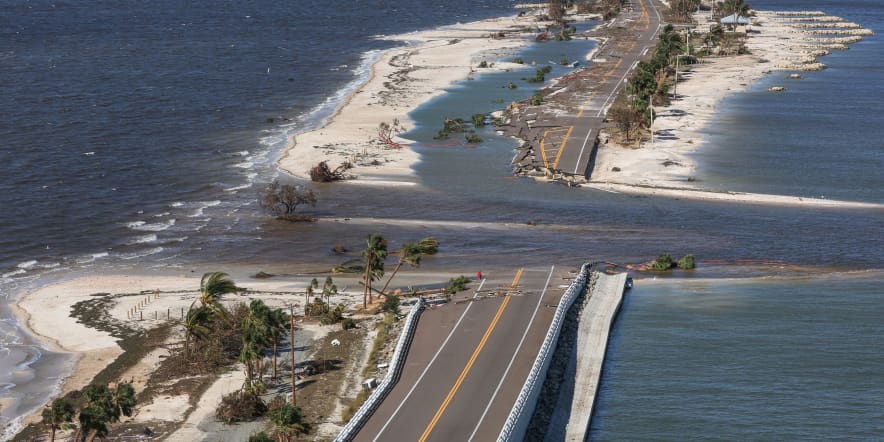 Photos show the catastrophic impact of Hurricane Ian