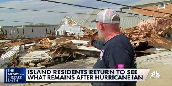 Small Florida village crushed by Hurricane Ian