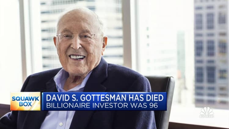 Billionaire investor David S. Gottesman dies at 96