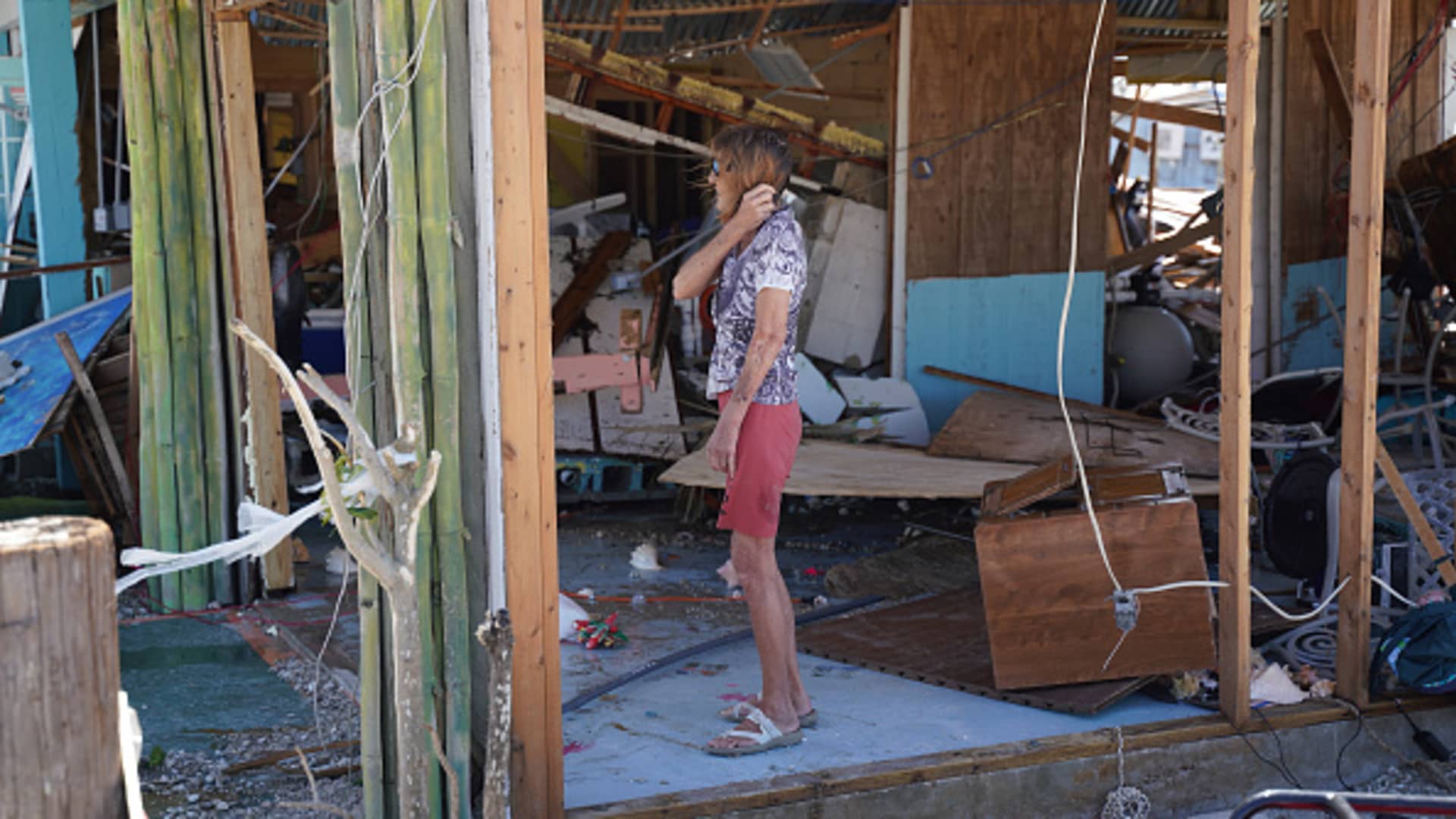 Widespread catastrophic damage has been left in much of southwestern Florida as 2.6 million people continue to lack power and thousands remain stranded.