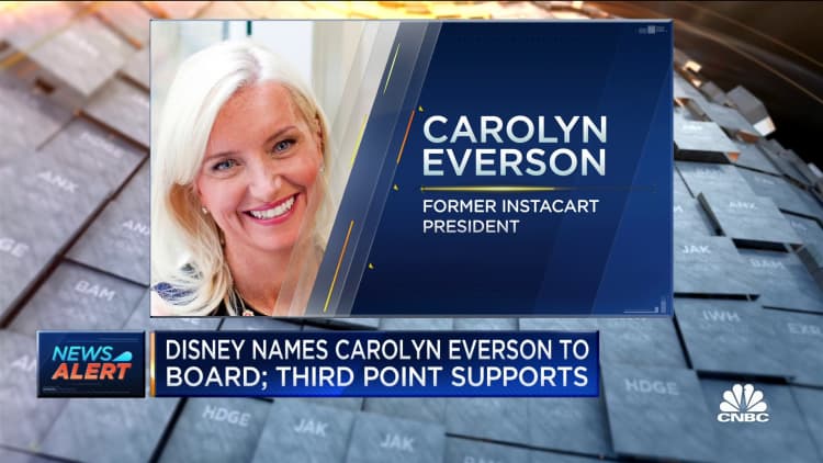 Disney names former Instacart president Carolyn Everson on board
