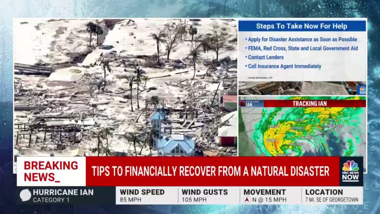 Tips for financial recovery after a natural disaster
