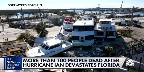 Rescues in Florida continue as the death toll rises to more than 100
