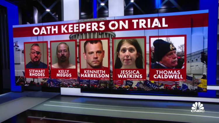 Oathkeepers 'seditious conspiracy' trial begins today in D.C.