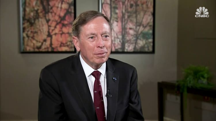 Watch the full CNBC interview with David Petraeus, former CIA director and retired Army general