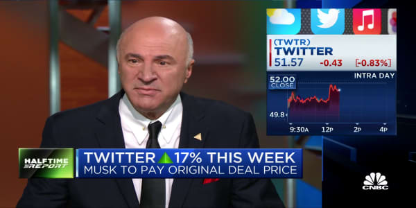 Twitter needs new management, says CNBC's Kevin O'Leary