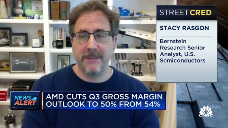 AMD's third quarter cut was deeper than the market expected, says Bernstein's Stacy Rasgon