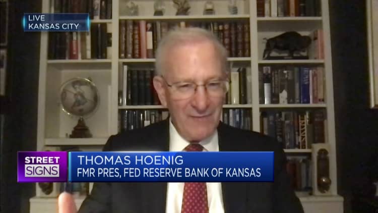 The former Kansas City Fed president said the Fed has had a very fragile and difficult period.