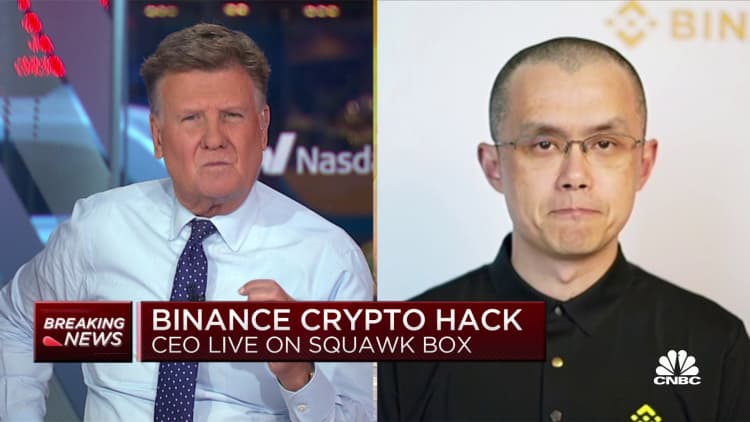 Binance CEO Changpeng Zhao breaks down $570 million crypto hack