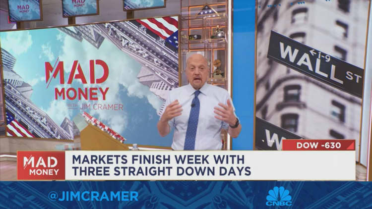 Cramer's week ahead: 'I urge you not to be a hero as the Fed fights inflation'