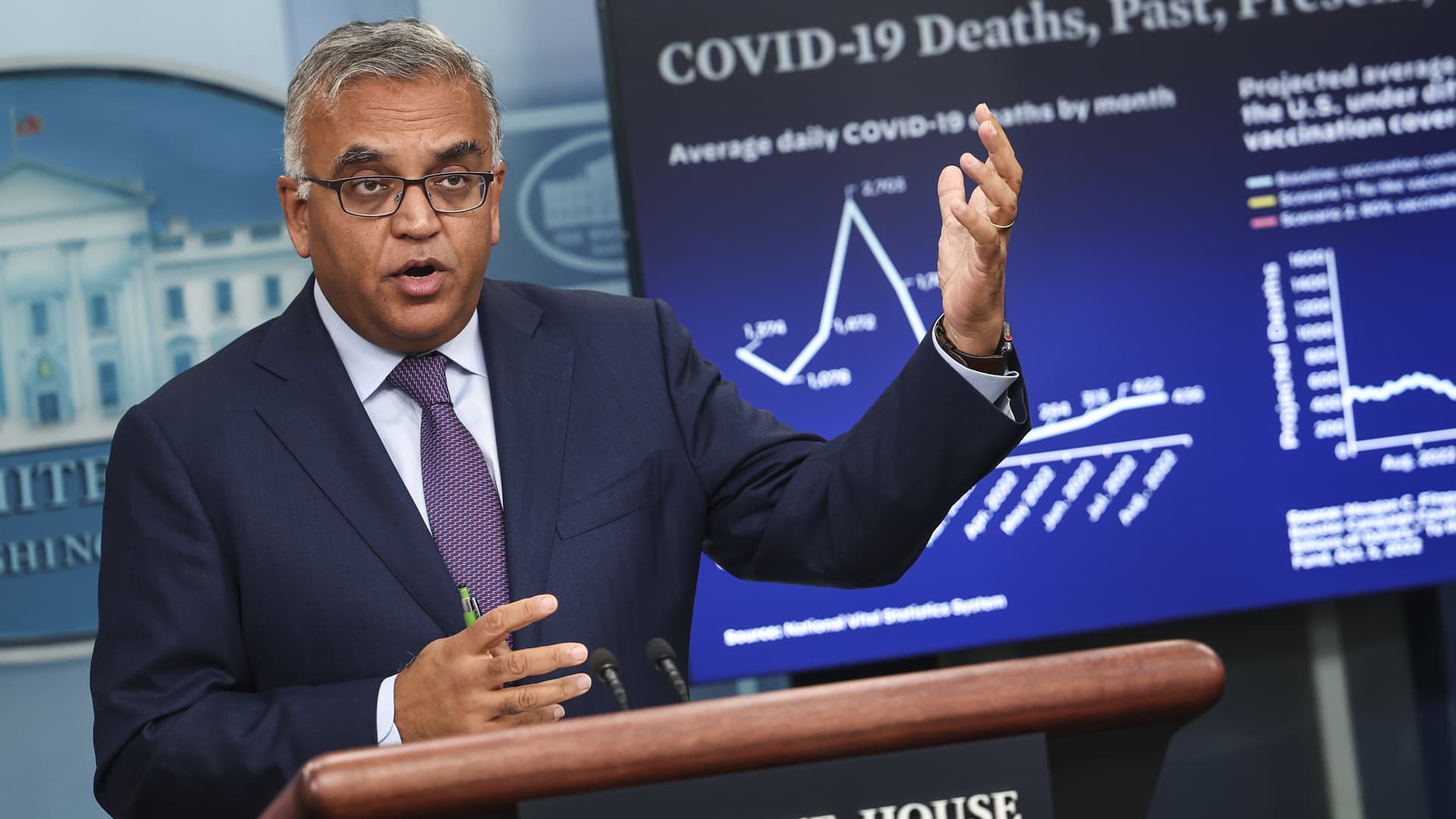 Risk of Covid death almost zero for people who are boosted and treated, White House Covid czar says