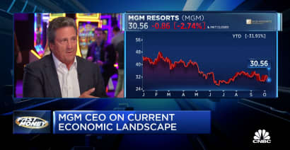 MGM Resorts CEO Bill Hornbuckle discusses current economic landscape