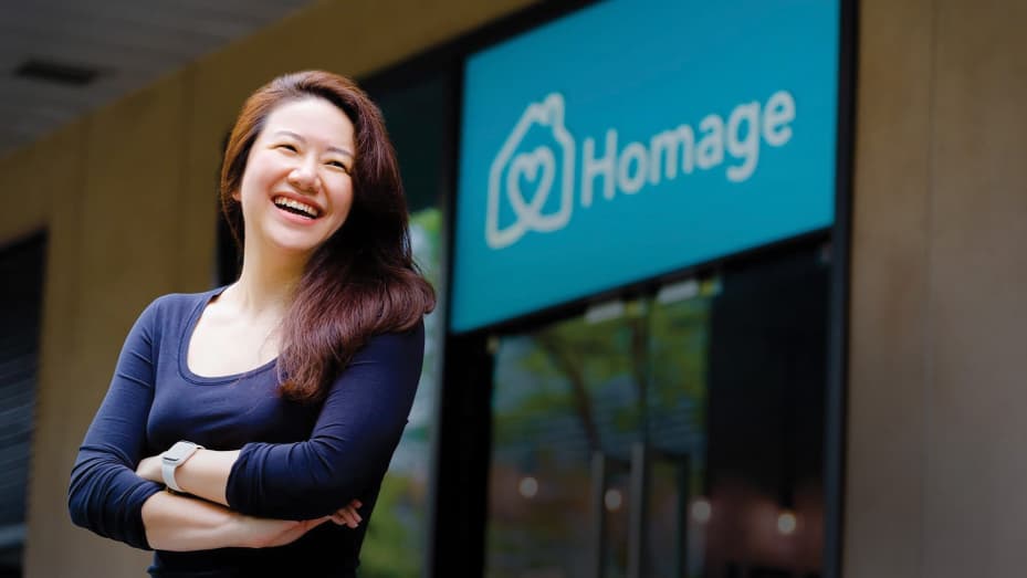 "Building an app that can mobilize people and then scaling that as a sustainable business, that drives me. It's doing good, while doing well," said Gillian Tee, co-founder and CEO of Homage.
