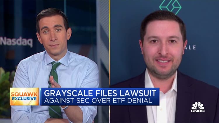Grayscale files lawsuit against SEC over bitcoin ETF denial