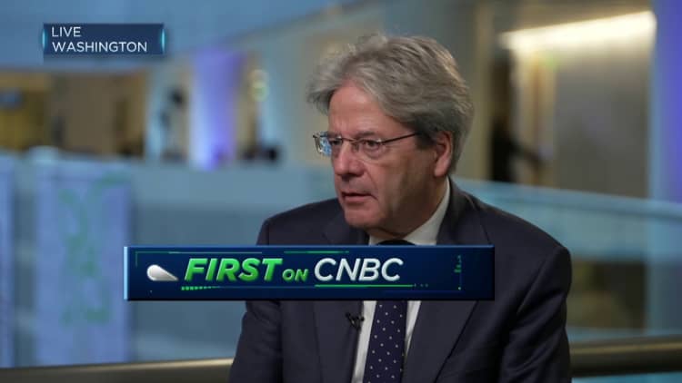 EU's Gentiloni says Germany should commit to not buying energy ahead of other countries