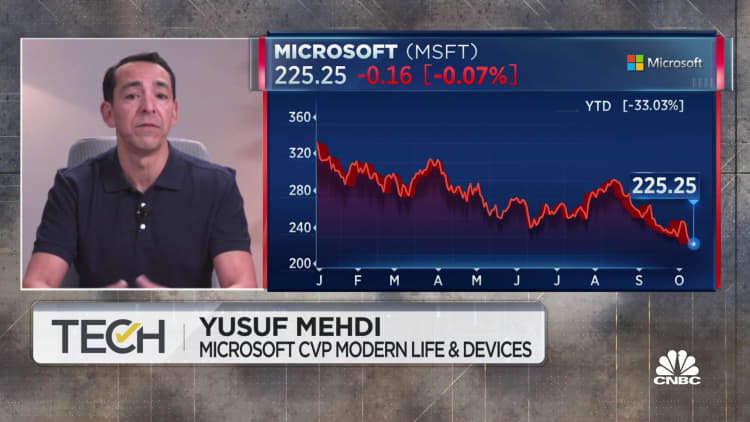 Microsoft's Yusuf Mehdi: If customers want a certain chip, we will support them