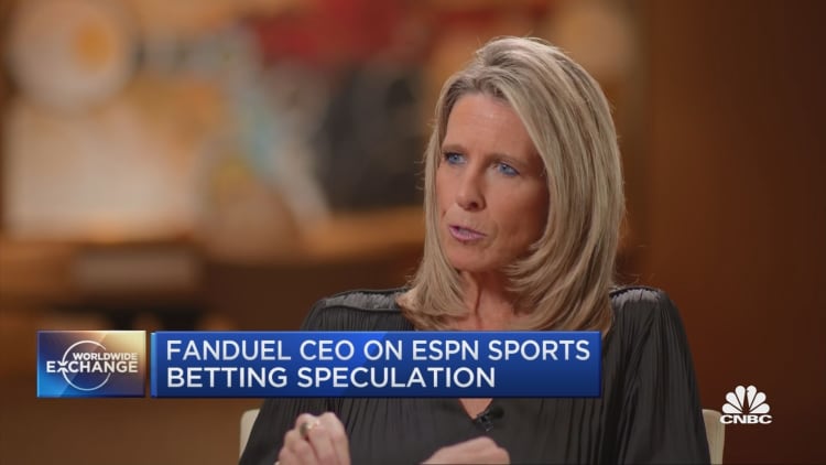FanDuel CEO over sportweddenschappen, economische onzekerheden