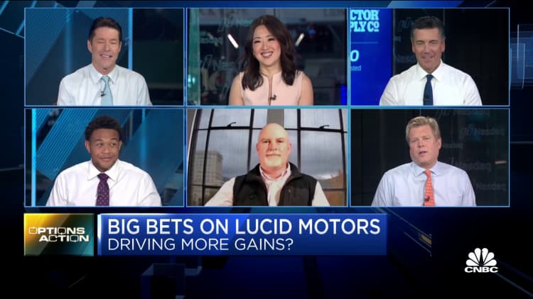 Bullish options bets on Lucid as EV maker nears production goals