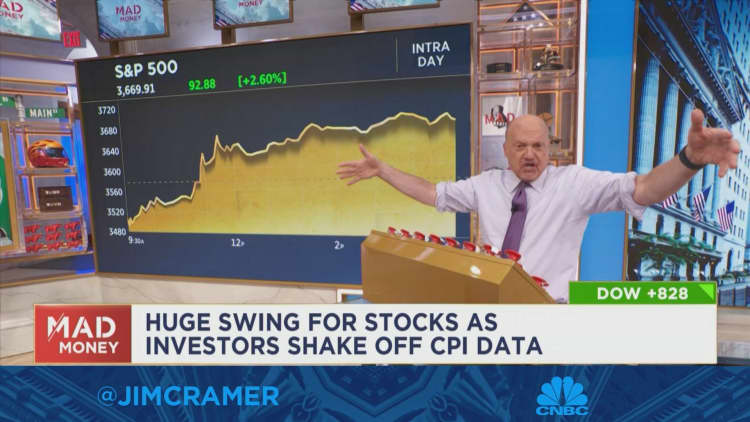 Jim Cramer gives his take on Thursday's market rally
