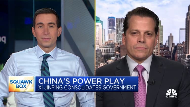 The West needs a better economic relationship with China, says Anthony Scaramucci