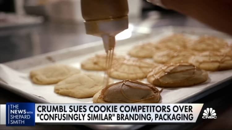 Crumbl is suing cookie competitors over 'confusingly' similar brands and packaging