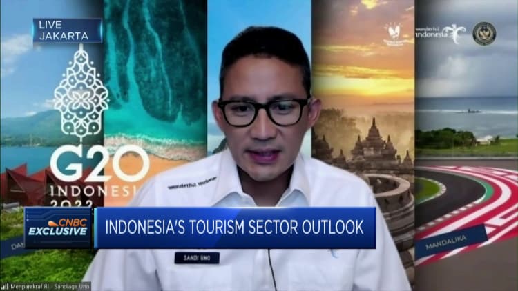 We're adding 1.1 cardinal  jobs, says Indonesian tourism minister