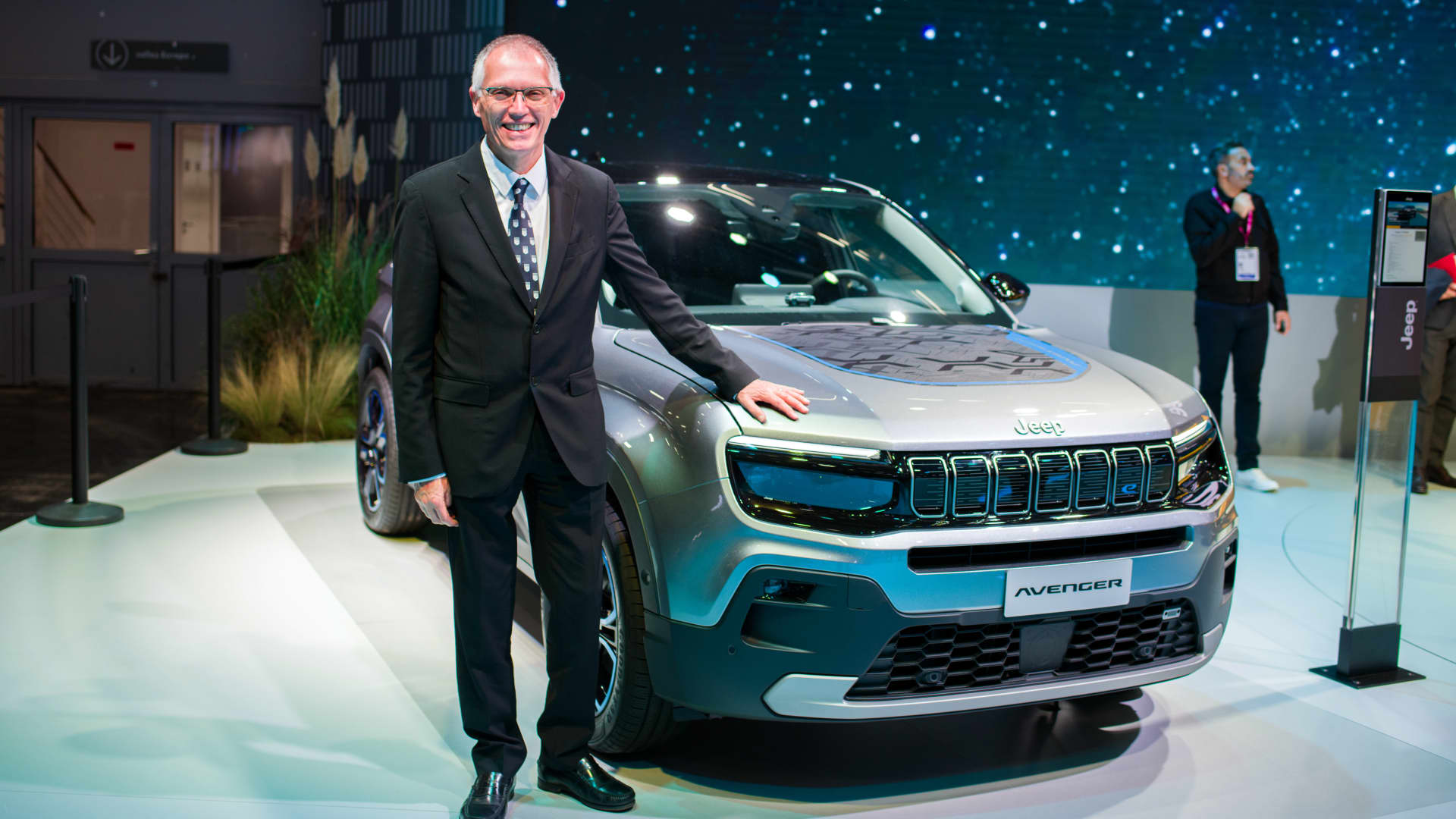 Stellantis debuts pure-electric Jeep, pledges new target on energy self-sufficiency