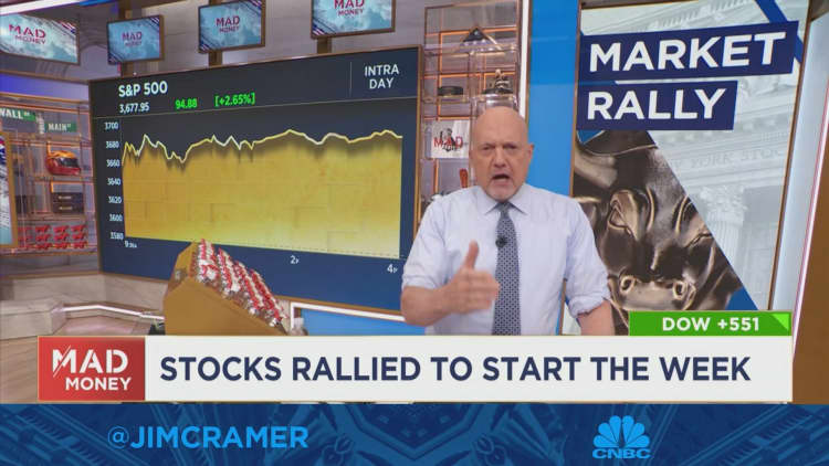 Jim Cramer on why the market rallied on Monday