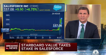 Activist investor Starboard takes stake in Salesforce