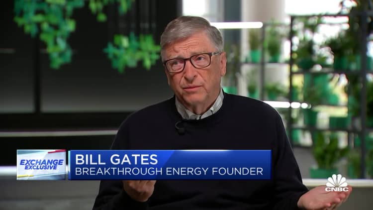 We need to make the 'green way' far less expensive than it is today, says Breakthrough Energy Founder Bill Gates
