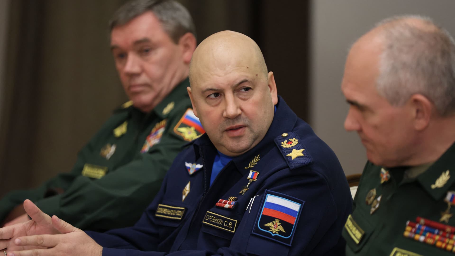 Sergei Surovikin, the former commander of Russian forces in Ukraine, seen here in 2021.