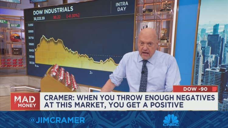 Recent earnings reports show the Fed is finally making progress in tamping down inflation, Cramer says