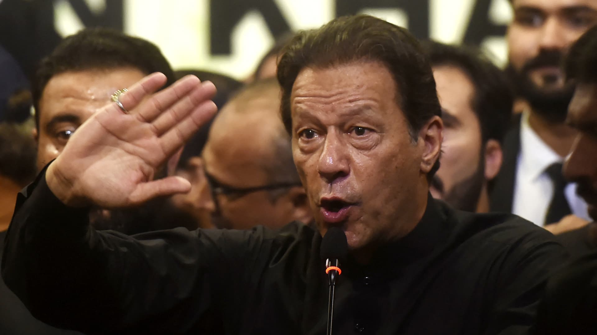 Pakistan election commission bars former PM Khan from holding public office