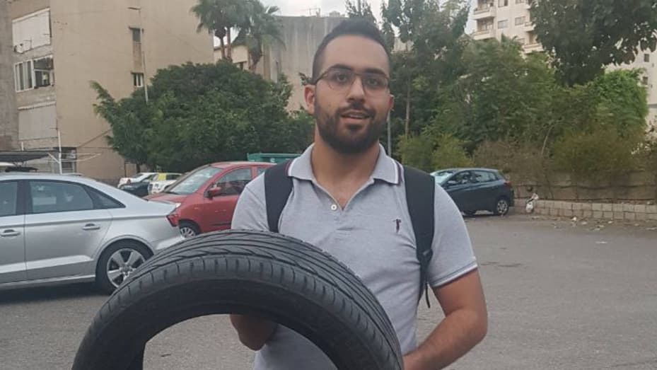 Georgio Abou Gebrael filmed a short commercial for a company that sells tires, in exchange for  worth of bitcoin.