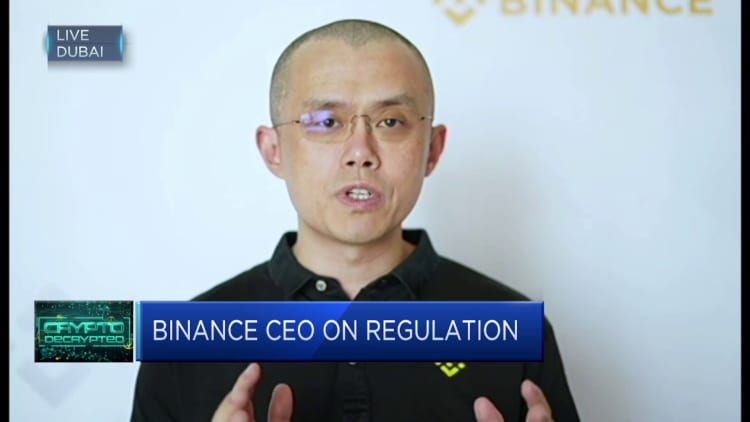 Need regulation to be pro-innovation, says Binance CEO