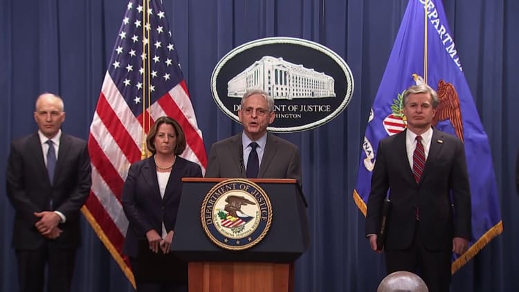 U.S. Attorney General Merrick Garland announces charges against Chinese agents