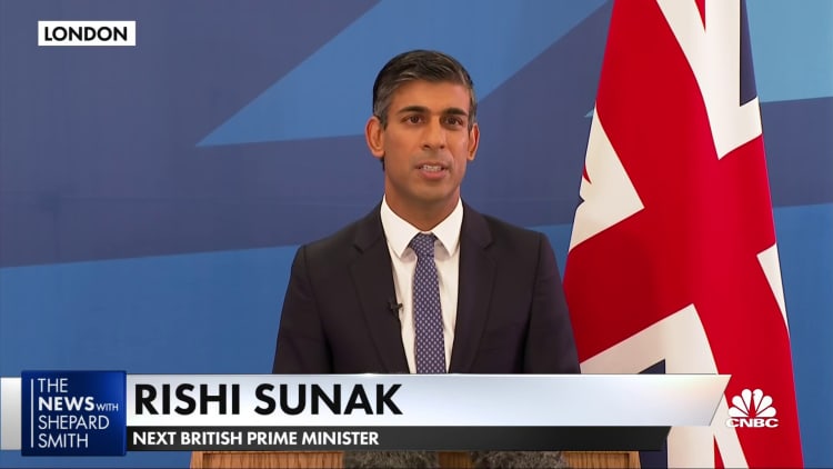 Rishi Sunak to be next British Prime Minister