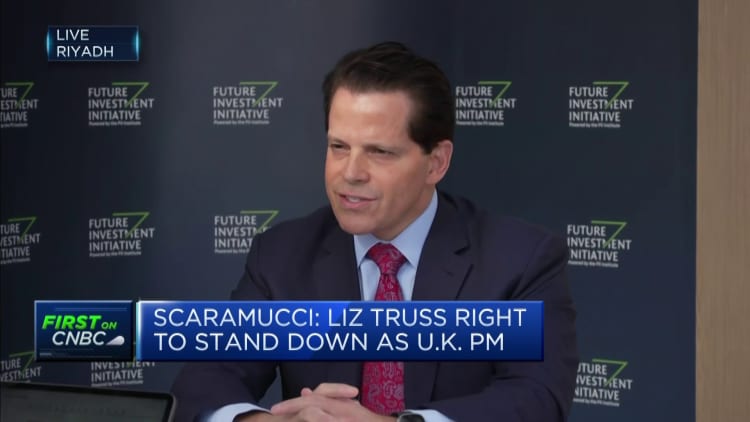 Anthony Scaramucci says UK should have another Brexit referendum