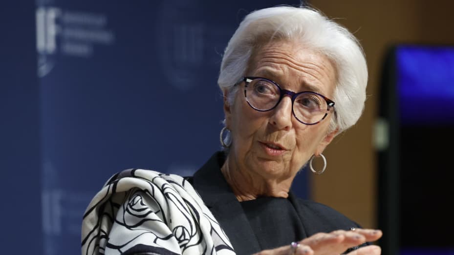 Se espera que Christine Lagarde, presidenta del Banco Central Europeo, anuncie otro aumento de 75 puntos básicos.